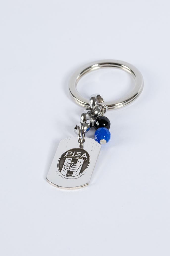 Portachiavi argento e giade - Collezione PISA'N'LOVE | Gioielleria Artigianale Benedetti a Pisa